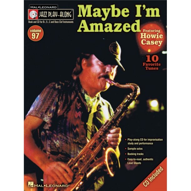 Jazz Play-Along Volume 97: Maybe I'm Amazed