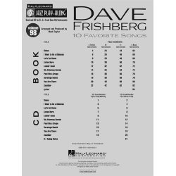 Jazz Play-Along: Dave Frishberg: 10 Favourite Songs (Book &amp; CD)