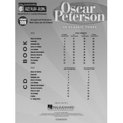 Jazz Play-Along Volume 109: Oscar Peterson