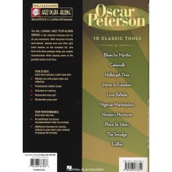 Jazz Play-Along Volume 109: Oscar Peterson