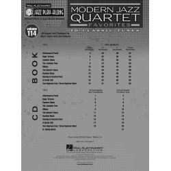 Jazz Play Along Volume 114: Modern Jazz Quartet Favorites