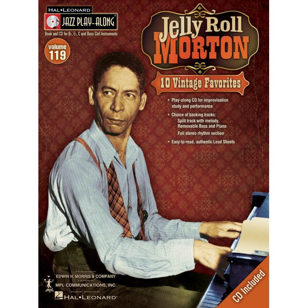 Jelly Roll Morton : Jazz Play-Along Volume 119