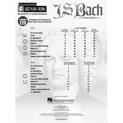 Jazz Play-Along Volume 120: J.S. Bach