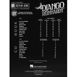 Jazz Play-Along Volume 121: Django Reinhardt