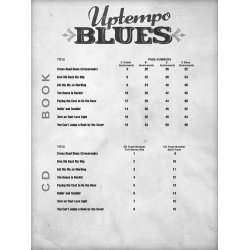 Blues Play-Along Volume 10: Uptempo Blues