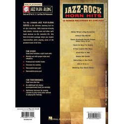 JAZZ PLAY-ALONG VOLUME 124 JAZZ-ROCK HORN HITS ALL INSTRUMENTS BOOK/CD