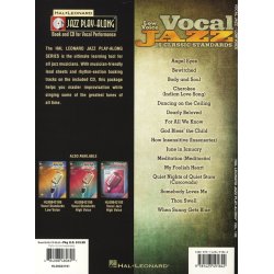 Jazz Play-Along Volume 130: Vocal Jazz (Low Voice)