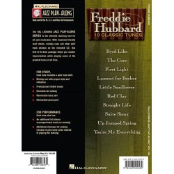 Jazz Play-Along Volume 138 Freddie Hubbard All Inst Book/Cd