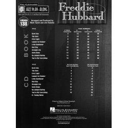 Jazz Play-Along Volume 138 Freddie Hubbard All Inst Book/Cd
