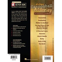 Jazz Play-Along Volume 139: Julian Cannonball Adderley
