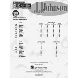 Jazz Play-Along Volume 152: J.J. Johnson