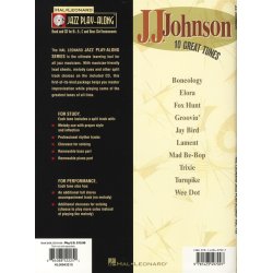 Jazz Play-Along Volume 152: J.J. Johnson
