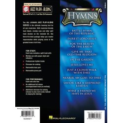 JAZZ PLAY ALONG VOLUME 157 HYMNS ALL INSTRUMENTS BK/CD