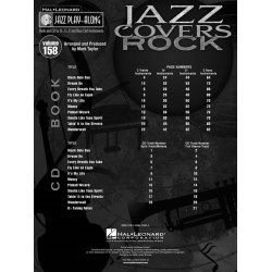 Jazz Play-Along Volume 158: Jazz Covers Rock