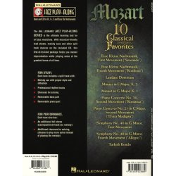 Jazz Play-Along Volume 159: Mozart