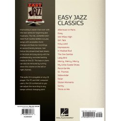 Easy Jazz Play-Along Volume 3: Easy Jazz Classics