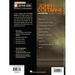 Jazz Play-Along Volume 148: John Coltrane Favorites