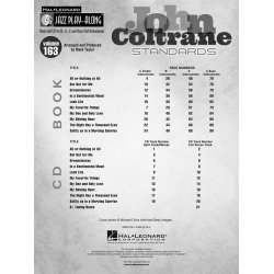 Jazz Play-Along Volume 163: John Coltrane Standards