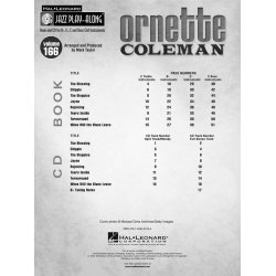 Jazz Play-Along Volume 166: Ornette Coleman (Book/CD)