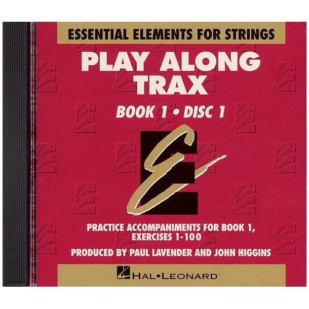 Essential Elements for Strings Play Along Trax : Book 1, Disc 1