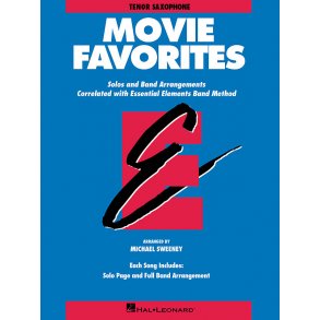 Essential Elements - Movie Favorites (Tenor Sax)