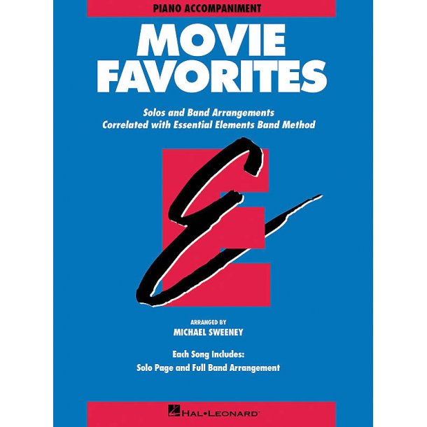 Essential Elements - Movie Favorites (Piano Acc)