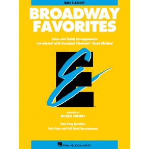 Essential Elements Broadway Favorites (Bass Clar)