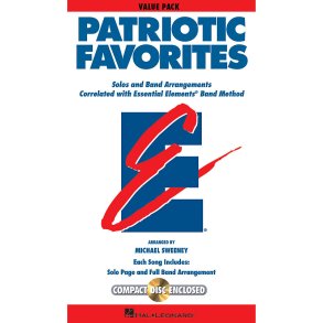 Patriotic Favorites : Value Pak (37 part books, conductor score & CD)