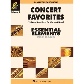 Concert Favorites Vol. 1 - Eb Baritone Sax