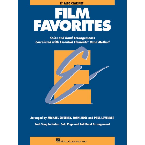 Essential Elements - Film Favorites (Alto Clarinet