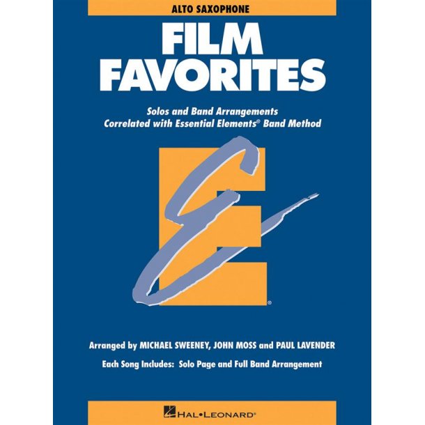 Essential Elements - Film Favorites (Alto Sax)
