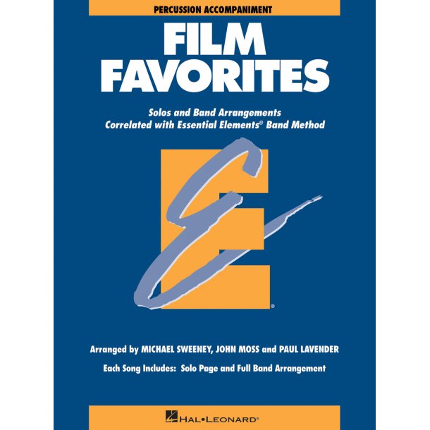 Essential Elements - Film Favorites (Percussion)