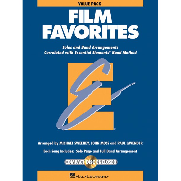 Film Favorites - Value Pack (Komplettpaket) : 37 Part Books with Conductor Score and CD