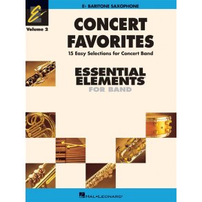 Concert Favorites Vol. 2 - Baritone Sax