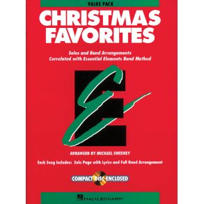 Essential Elements Christmas Favorites - Value Pak : 37 part books, conductor score & CD