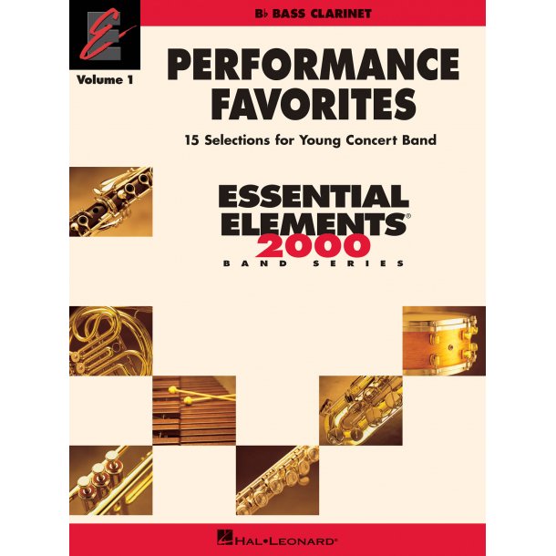 Essential Elements: Performance Favorites, Vol. 1 - Bass Clarinet