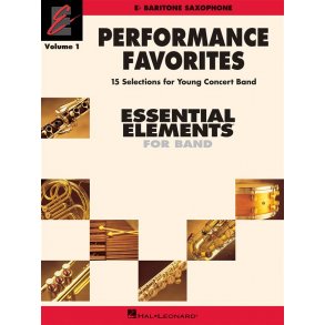Essential Elements: Performance Favorites, Vol. 1 - Baritone Saxophone