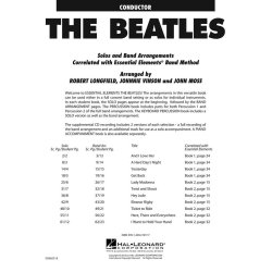 Essential Elements: The Beatles (Score) (Book/CD)