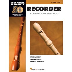 Essential Elements: Recorder - Classroom Method (Book/CD)
