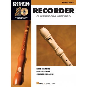 Essential Elements: Recorder - Classroom Method (Book/CD)