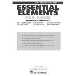 Essential Elements for Band - Book 2 - Piano Acc. : comprehensive band method