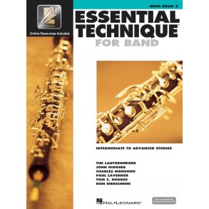 Essential Elements for Band - Book 3 - Oboe : Intermediate to Advanced Studies