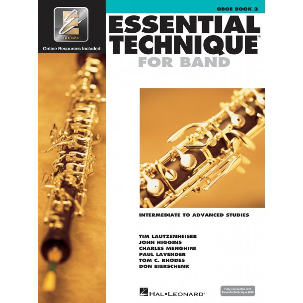 Essential Elements for Band - Book 3 - Oboe : Intermediate to Advanced Studies