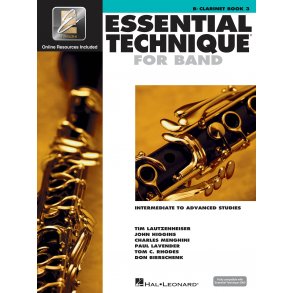 Essential Elements for Band - Book 3 - Clarinet : Intermediate to Advanced Studies