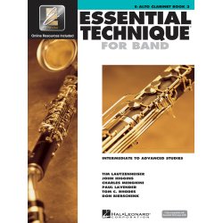 Essential Elements for Band - Book 3 Alto Clarinet : Intermediate to Advanced Studies