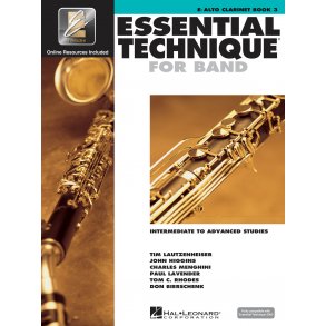 Essential Elements for Band - Book 3 Alto Clarinet : Intermediate to Advanced Studies