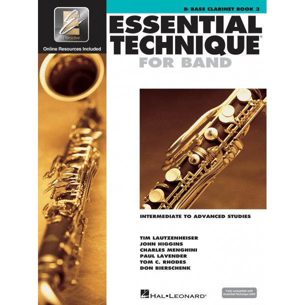 Essential Elements for Band - Book 3 Bass Clarinet : Intermediate to Advanced Studies