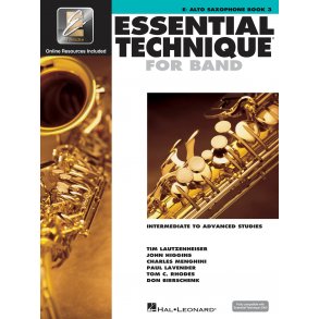 Essential Elements for Band - Book 3 - Alto Sax : Intermediate to Advanced Studies