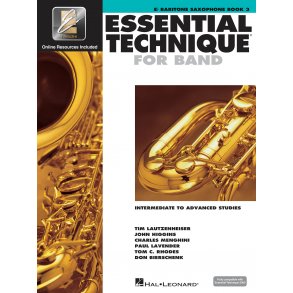 Essential Elements for Band - Book 3 - Bari. Sax : Intermediate to Advanced Studies