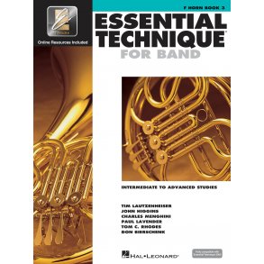 Essential Elements for Band - Book 3 - Horn : Intermediate to Advanced Studies
